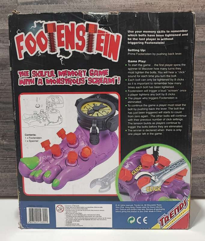Vintage Footenstein Memory Game