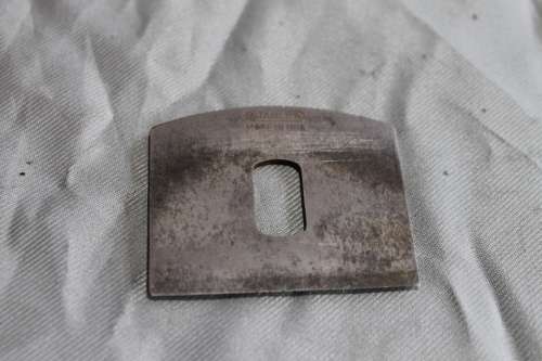 Stanley spokeshave iron