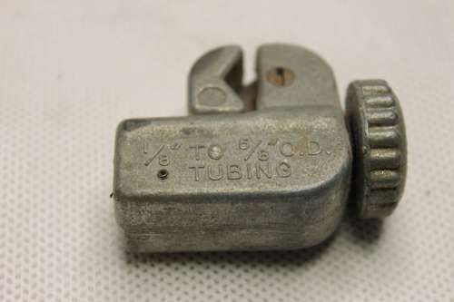 Old copper tube mini cutter. USA
