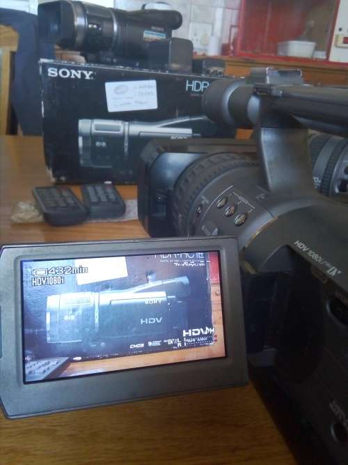 Sony 3x Video Camera Bundle