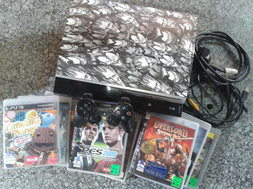 PS3 console and games combo