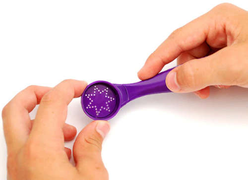 New Magic Spice Spoon Food Decorating Tools 16 Different Images Decor Coffee Cake Foods Piping Spoon