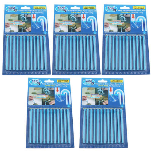 Practical Pipeline Bathtub Decontamination Drain Kitchen Sink filt Sani Sticks Sewer Cleaning Rod