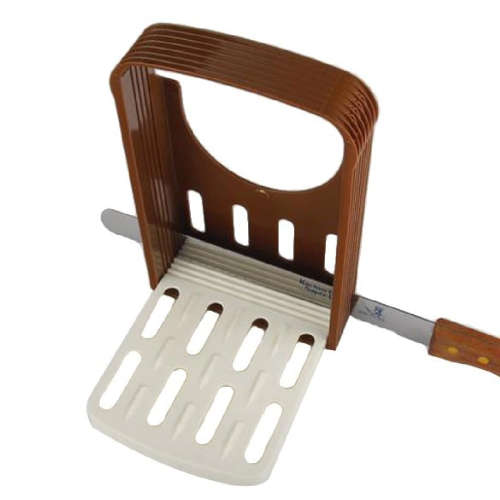 Best Practical Bread Cutter Loaf Toast Slicer Cutting Slicing Guide Kitchen Tool Random Color Brotsc