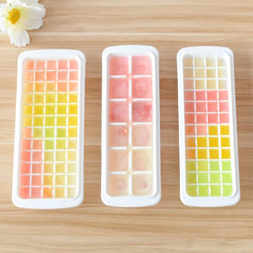Ice cube tray with lid/Ice cube maker/ Whiskey ice cuber maker/Magic ice maker--pink