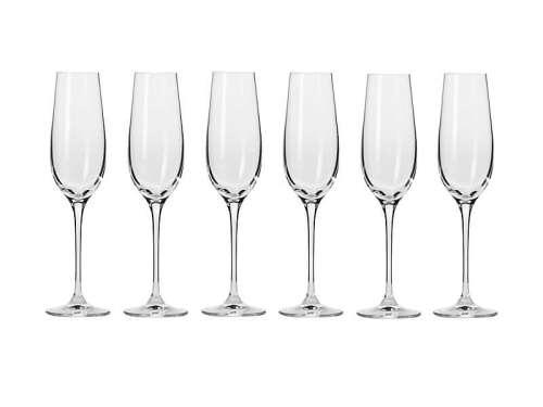 6pc/ Champagne glass cheers/Champagne glass set/6pcs king dealay champagne glasses  Crystal Wedding