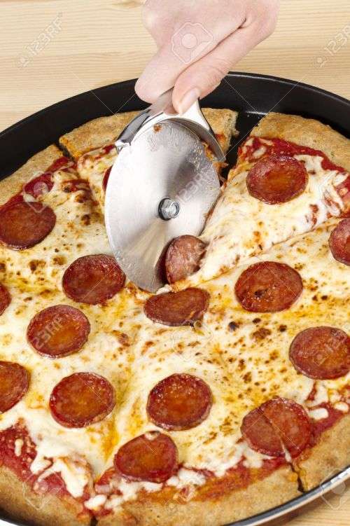 Aluminum Alloy pizza cutter High quality pizza cutter Copper color pizza cutter