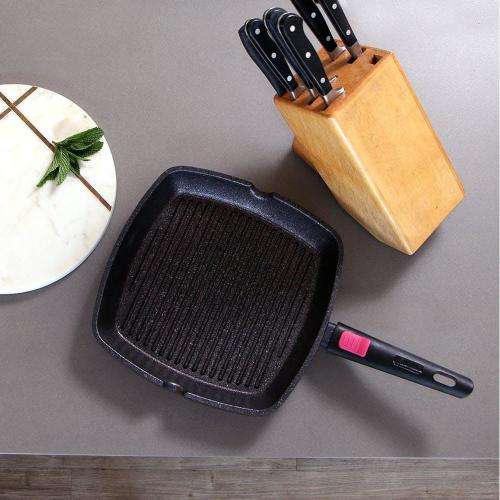 Amercook brand-Stonemax series Grill Pan Steak Pan Aluminium pan Non stick fry pan