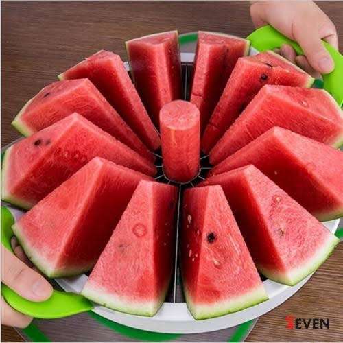 Watermelon cutter Multifunctional cutter Cantaloupe cutter Stainless steel blade Melon slicer