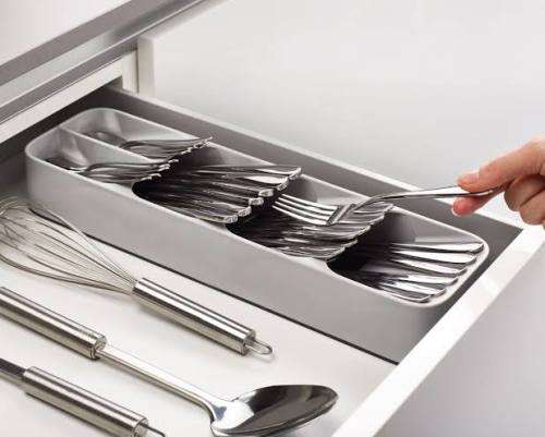 Compact cutlery organiser/Spoon&forks tray/Spoon&forks tray holder/Multifunctional cutlery organiser