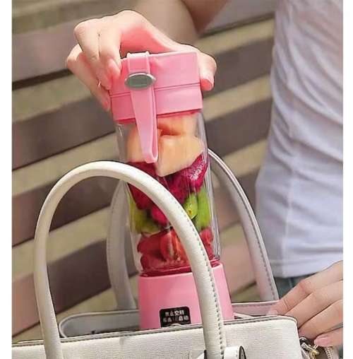 Rechargeable Double Blade Fruit Blender Smoothie Maker With USB Port