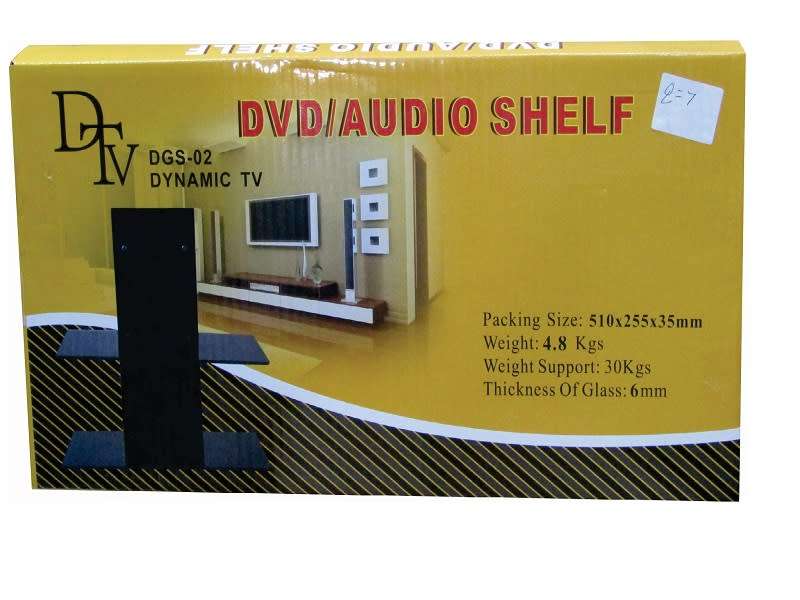 DTV DOUBLE GLASS SHELF  (DGS-02)