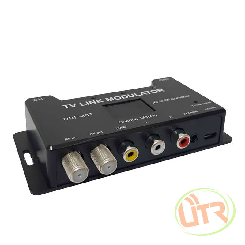 TV Link Modulator AV To RF convertor & IR Extender- DRF-40