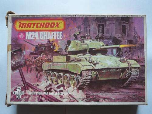 MATCHBOX M24/CHAFFEE TANK .