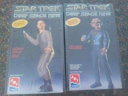 Star Trek Deep Space Nine sealed 2 AMT vinyl model kits Odo and Quark