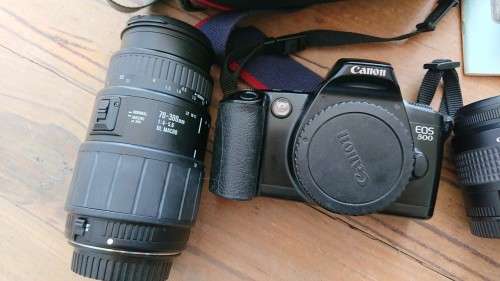 Canon EOS 500 Camera with 2 Lenses and  filters