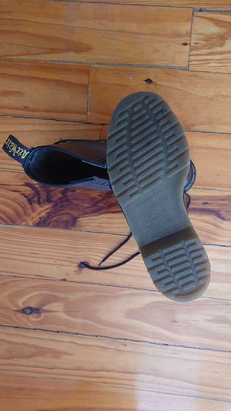 DR Marten Ankle Boots UK Size 5  Metallic Purple