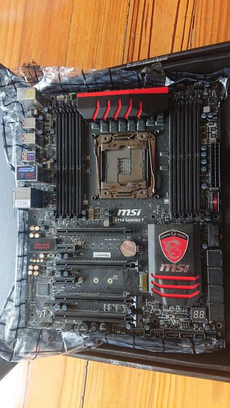 Broken MSI X99A Gaming 7 Motherboard LGA 2011v3