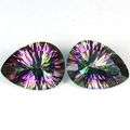 Pair of Rainbow Quartz 14.45ct total