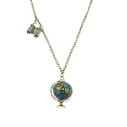 Globe Telescope Necklace