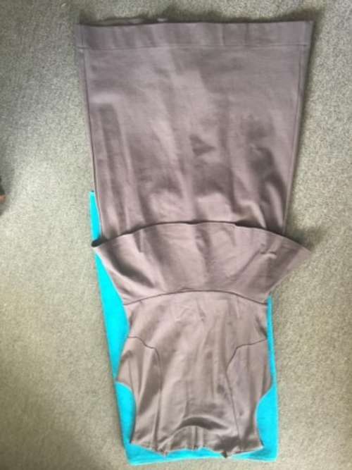 BEAUTIFUL BROWN PEPLUM YDE DRESS