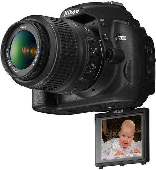 Nikon D5000 + 18-55mm VR & Sigma APO DG 70-300mm Camera Kit