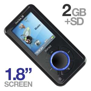 SANDISK SANSA E250 MP3 PLAYER 2GB