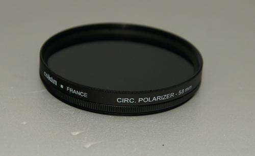 KENLOCK  58mm uv filer with COKIN Circ. Polariser 58mm