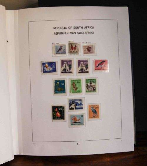 RSA ALBUM.... Pages 1-34 + D1 and D2 (75% Populated) Box in good condition