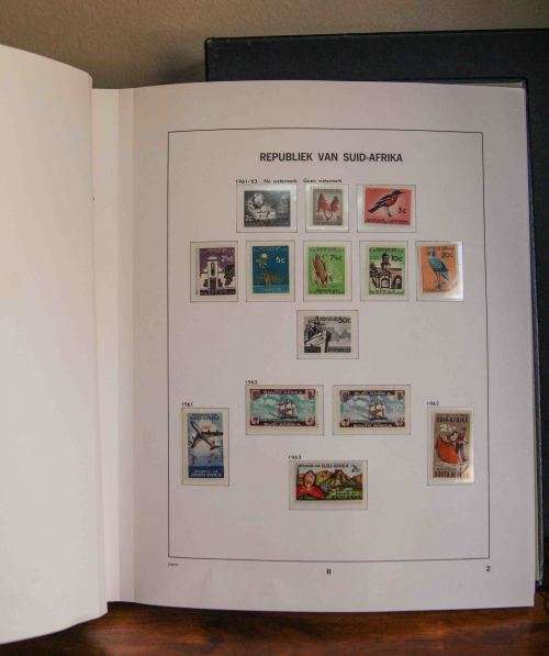 RSA ALBUM.... Pages 1-34 + D1 and D2 (75% Populated) Box in good condition