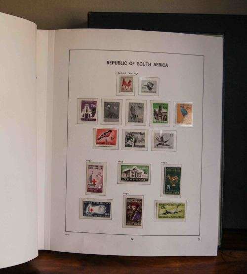 RSA ALBUM.... Pages 1-34 + D1 and D2 (75% Populated) Box in good condition