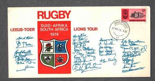 RUGBY  .....  LIONS TOUR 1974 ... Condition Clean