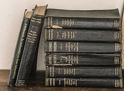 Complete Set AUTOMOBILE ENGINEERING 1922 ...  Plus 1 Extra ...See description