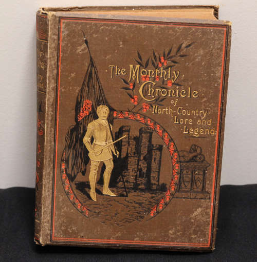 OLD BOOK of 1888 .... Very Good Condition No Loose Pages. The Monthly Chronicle
