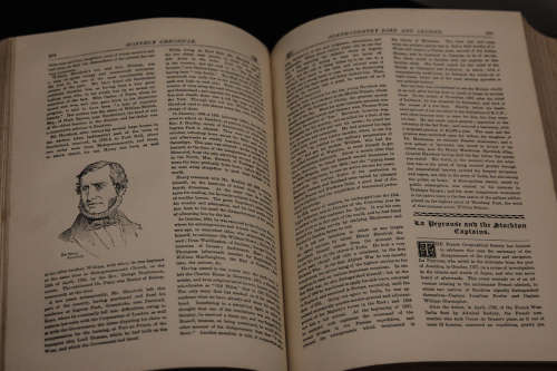 OLD BOOK of 1888 .... Very Good Condition No Loose Pages. The Monthly Chronicle