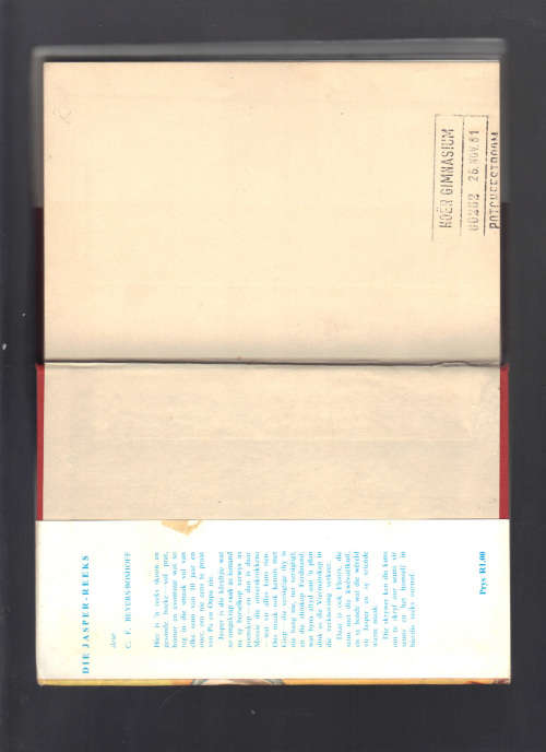 Jasper die Speurder..... C F Beyers-Boshoff ....1960