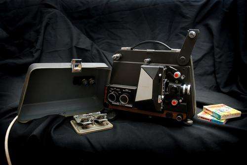 RAYNOCS  projector,all working +splicer+2 brand new sealed 8mm films