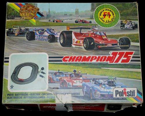 vintage polistil champion 175   F1 1979 set