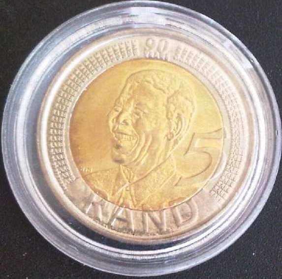 Mandela 2008 Birthday Coin