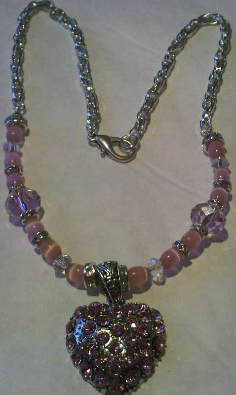 Custom Jewellery Lovely Heart Shaped Necklace