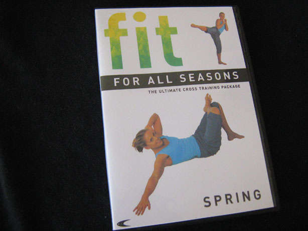 Fit for all seasons spring kick box yoga pilates workout exercise DVD video
