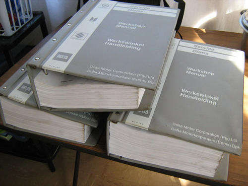 Isuzu KB TF Car Workshop Repair Service Manual 1989 - 1997