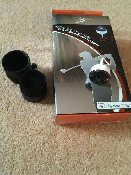 3 Bays GSA Pro Swing Analyser for Apple (iphone/ipad) - rarely used