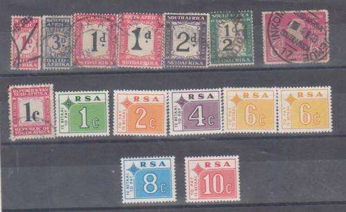 SOUTH AFRICA POSTAGE DUES