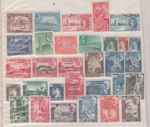ADEN MOUNTED MINT & USED