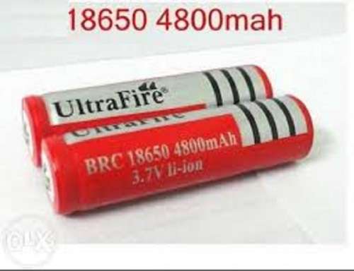 Single 18650 Rechargeable Batteries 3.7v 4800mAh