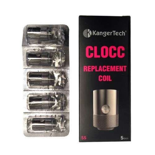 5 PACK KANGERTECH SS CLOCC Coil 0.5 ohm