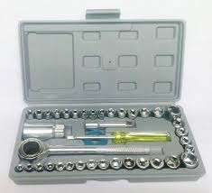 Aiwa 40 pcs combination socket wrench set