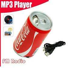 COKE, PEPSI, REDBULL, HENEKEN CAN SPEAKERS - USB, MP