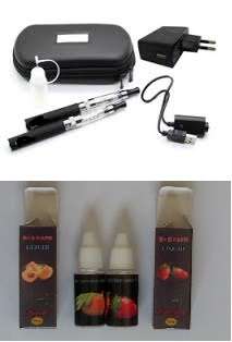 ELECTRONIC CIGARETTE SET + 2 X FREE 10ML EZ VAPE SMOKING LIQUID+ SAVE ON SHIPPING!!